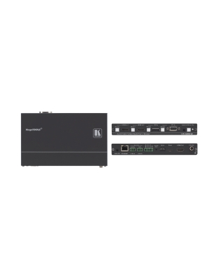 kramer 4k60 444 hdmi hdcp 22 receiverscaler over extended reach hdbaset