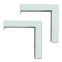 elite screens 6  diag universal projector screen l brackets
