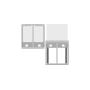 balancebox height adjustable wall mount vesa mount
