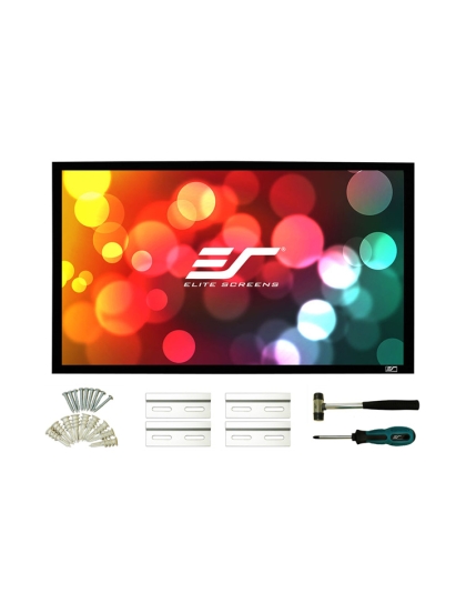 135-Inch 16:9 Front Projection Fixed Frame Screen