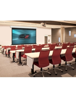 265-Inch Saker Plus Series Electric 16:9 Front Projection Screen