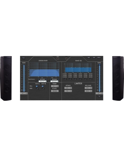 Dante 60W PoE Column Speaker