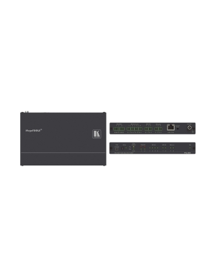 10−port Serial  IR  GPI/O and Relay  PoE Control Gateway