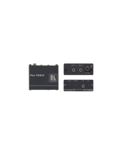1:2 Stereo Audio Distribution Amplifier