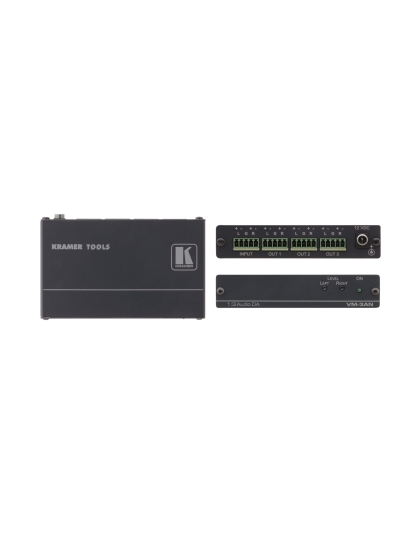 1:3 Balanced Stereo Audio Distribution Amplifier