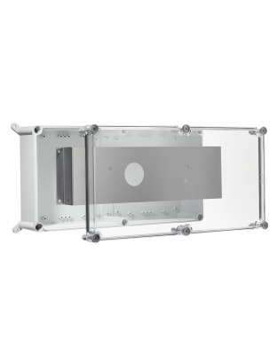 NEMA4 / IP66 Rated Enclosure for 6-Digit PoE Clocks