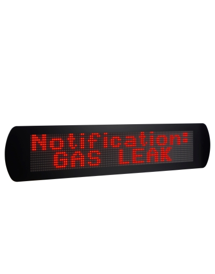 OnAlert™ PoE Emergency Messaging LED Display and Clock