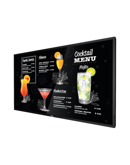 65-Inch Thin Bezel P-Line High Brightness Digital Signage Display