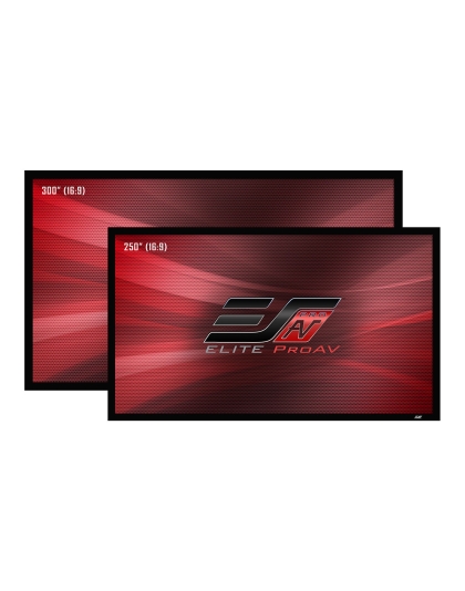 225-Inch Pro Frame Plus Series Fixed Frame 0.672916666666667 Front Projection Screen