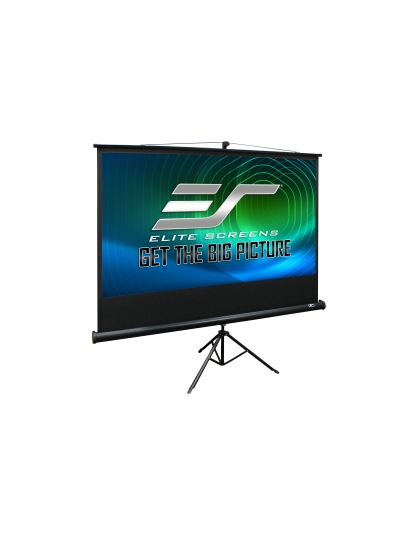 100-Inch Tripod Portable 16:9 Front Projection Screen