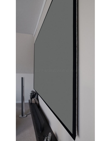 92-Inch Aeon CineGrey 3D Series Fixed Frame Ceiling/Ambient Light Rejecting 16:9 Front Projection Screen