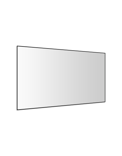 138-Inch Aeon CineWhite A8K Series Fixed Frame Acoustically Transparent 2.35:1 Front Projection Screen