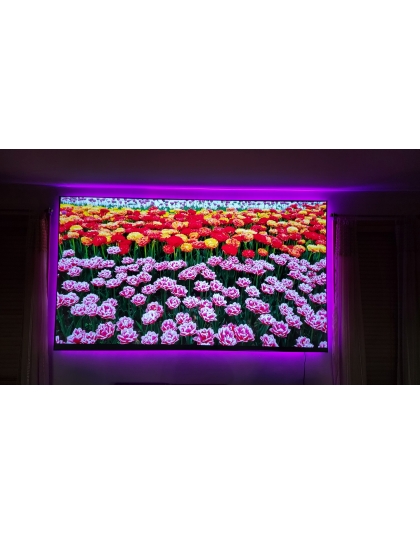 123-Inch Aeon CLR Series Fixed Frame Ceiling/Ambient Light Rejecting 16:9 Front Projection Screen