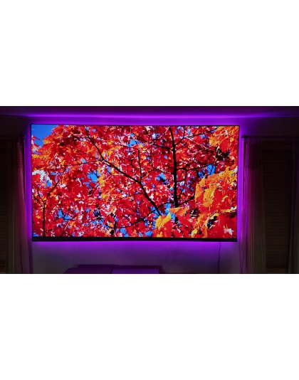 123-Inch Aeon CLR Series Fixed Frame Ceiling/Ambient Light Rejecting 16:9 Front Projection Screen
