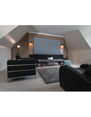123-Inch Aeon CLR Series Fixed Frame Ceiling/Ambient Light Rejecting 16:9 Front Projection Screen