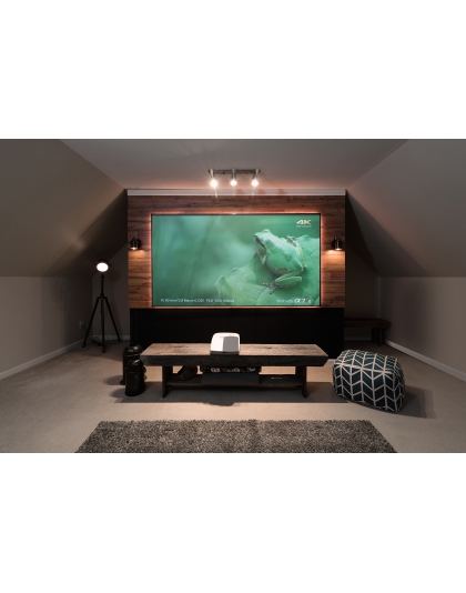 123-Inch Aeon CLR Series Fixed Frame Ceiling/Ambient Light Rejecting 16:9 Front Projection Screen