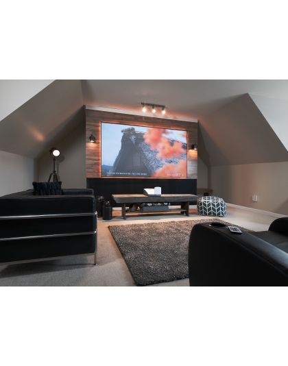 123-Inch Aeon CLR Series Fixed Frame Ceiling/Ambient Light Rejecting 16:9 Front Projection Screen