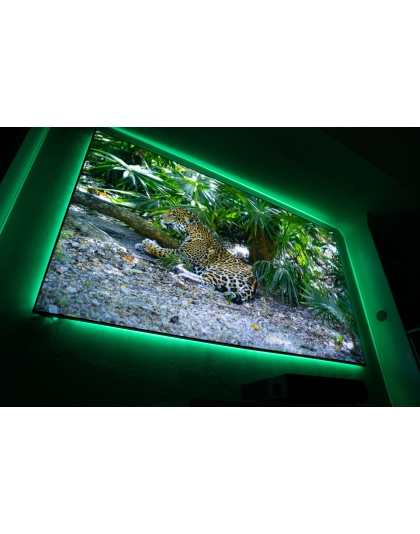 123-Inch Aeon CLR Series Fixed Frame Ceiling/Ambient Light Rejecting 16:9 Front Projection Screen