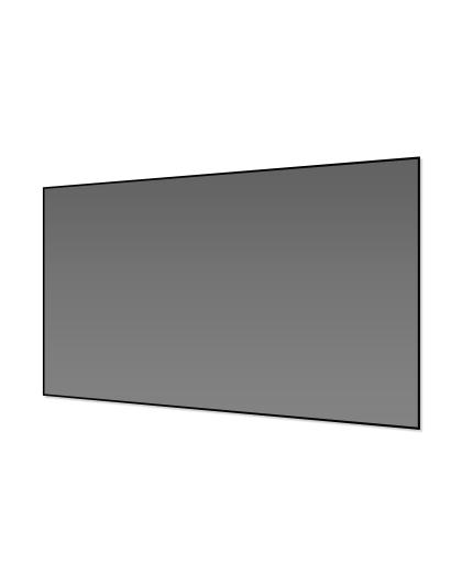 123-Inch Aeon CLR 3 Series Fixed Frame Ceiling/Ambient Light Rejecting 16:9 Front Projection Screen