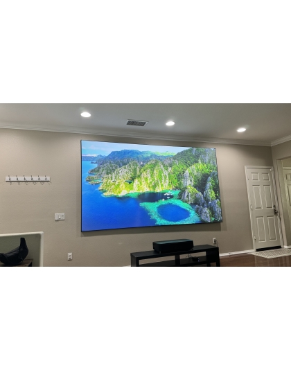 138-Inch Aeon CLR 5 Series Fixed Frame Ceiling/Ambient Light Rejecting 16:9 Front Projection Screen