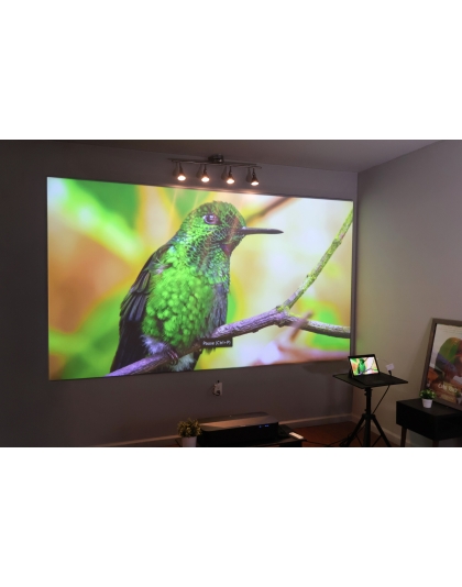 138-Inch Aeon CLR 5 Series Fixed Frame Ceiling/Ambient Light Rejecting 16:9 Front Projection Screen