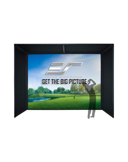 -Inch GolfSim Bay Series Sports Simulation  Front Projection Screen