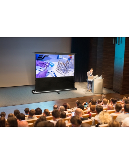 116-Inch ezCinema Tab-Tension CineGrey 4D Series Portable 16:9 Front Projection Screen