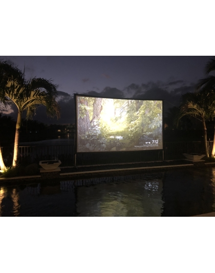 135-Inch Yard Master Plus Series Portable 16:9 Front Projection Screen
