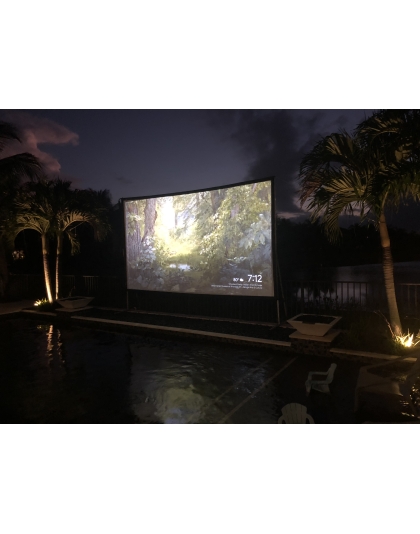 135-Inch Yard Master Plus Series Portable 16:9 Front Projection Screen