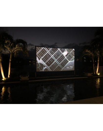 135-Inch Yard Master Plus Series Portable 16:9 Front Projection Screen