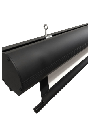 100-Inch Yard Master Electric Tension Outdoor Retractable Electric 16:9 Front and Rear Projection Screen