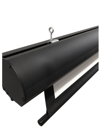 100-Inch Yard Master Electric Tension Outdoor Retractable Electric 16:9 Front and Rear Projection Screen