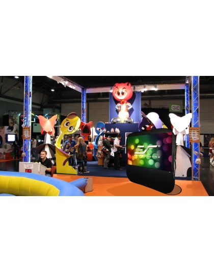 92-Inch Pop-up Cinema Series Portable 16:9 Front Projection Screen