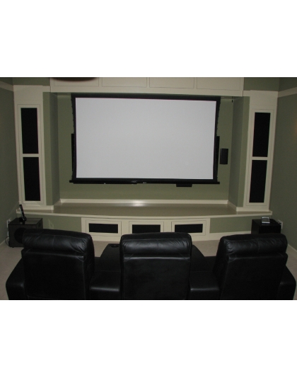 100-Inch CineTension 2 Electric Wall/Ceiling Tab-Tension 16:9 Front Projection Screen