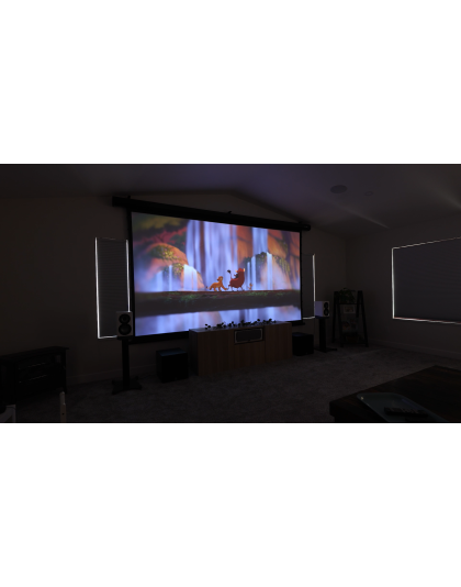 110-Inch CineTension 3 Series Electric Wall/Ceiling Tab-Tension 16:9 Front Projection Screen
