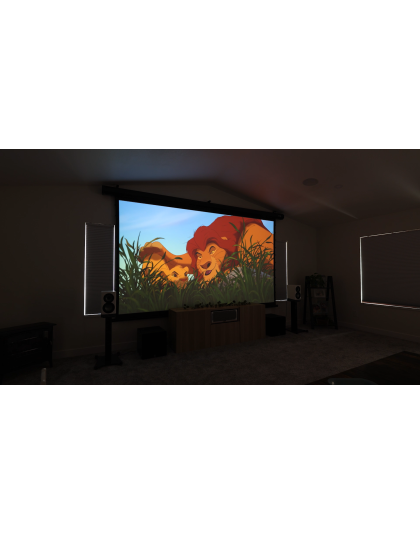 110-Inch CineTension 3 Series Electric Wall/Ceiling Tab-Tension 16:9 Front Projection Screen