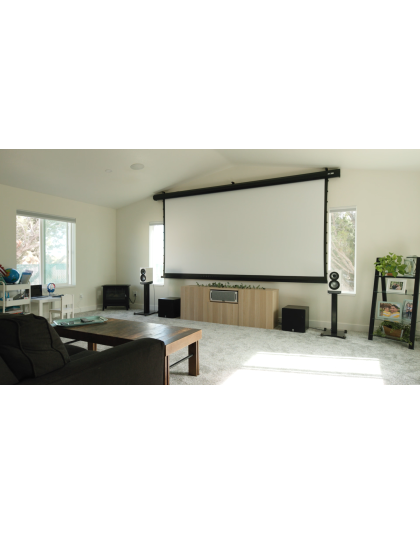 110-Inch CineTension 3 Series Electric Wall/Ceiling Tab-Tension 16:9 Front Projection Screen