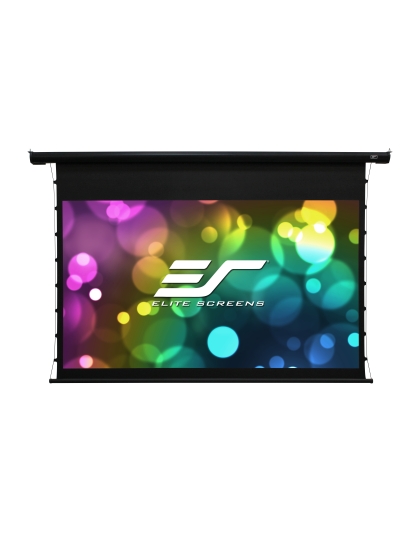110-Inch Saker Tab-Tension 2 Series Electric 16:9 Front Projection Screen