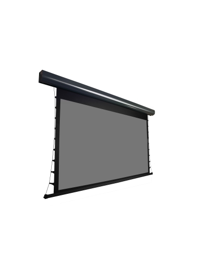 150-Inch Starling Tab-Tension CLR 5 Series Electric Ceiling/Ambient Light Rejecting Screens 16:9 Front Projection Screen