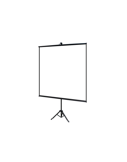 65-Inch Tripod Lite Wall Series Tripod 1:1 Front Projection Screen