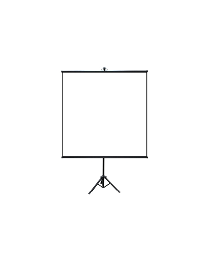 65-Inch Tripod Lite Wall Series Tripod 1:1 Front Projection Screen