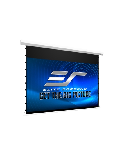 110-Inch Starling Tab-Tension CineGrey 4D AT Series Electric Tab Tension Acoustically Transparent 16:9 Front Projection Screen