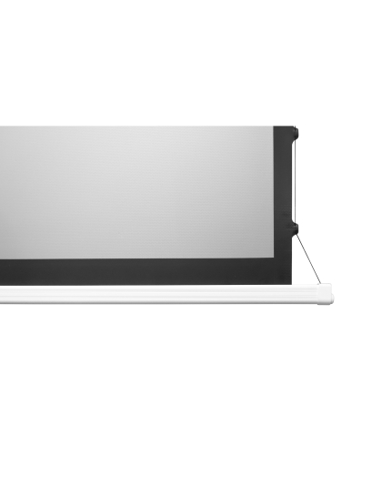 110-Inch Starling Tab-Tension CineGrey 4D AT Series Electric Tab Tension Acoustically Transparent 16:9 Front Projection Screen