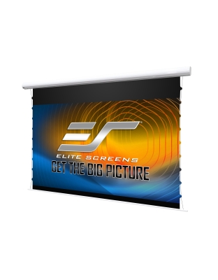140-Inch Starling Tab-Tension CLR 5 Series Electric Ceiling/Ambient Light Rejecting Screens 16:9 Front Projection Screen