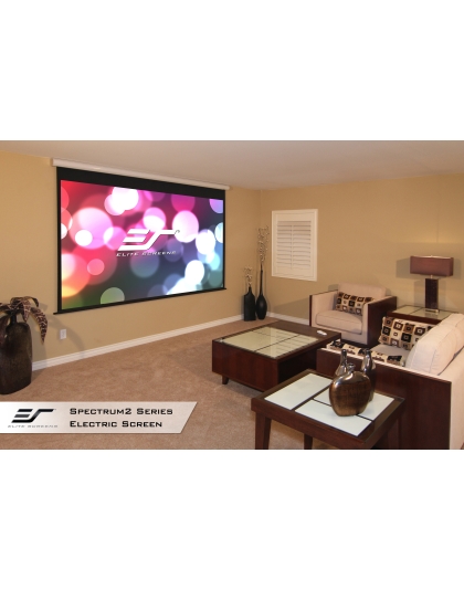 120-Inch Spectrum 2 Series Electric Wall/Ceiling 16:9 Front Projection Screen