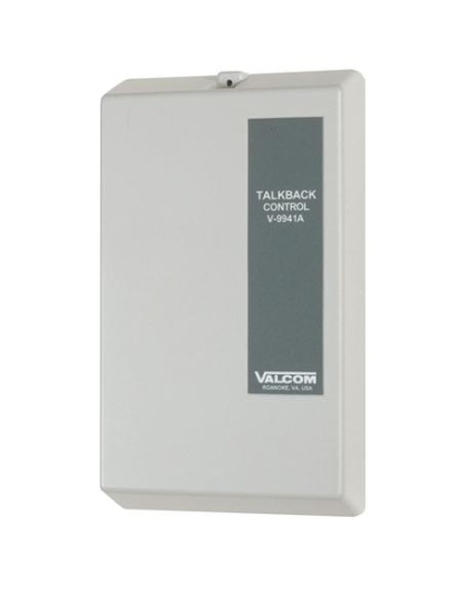 Valcom One-Zone Talkback Control Unit