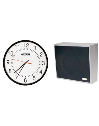 IP CLK/SPK WALL ANALOG 12in IC