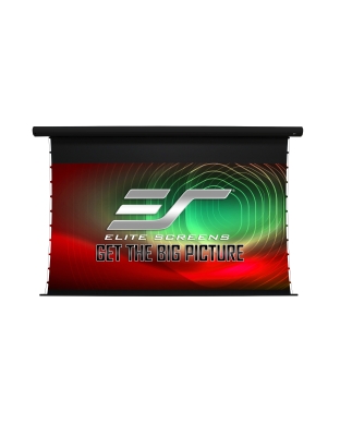 101-Inch Starling Tab-Tension CLR Series Electric Ceiling/Ambient Light Rejecting 16:9 Front Projection Screen