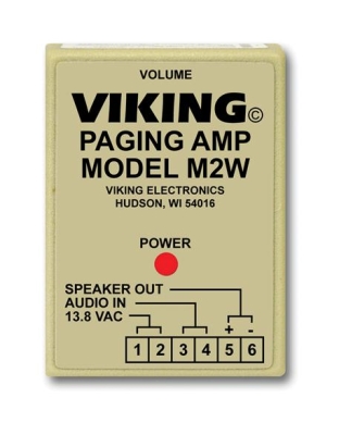 Paging Power Amp w/25AE Paging Horn Inc.