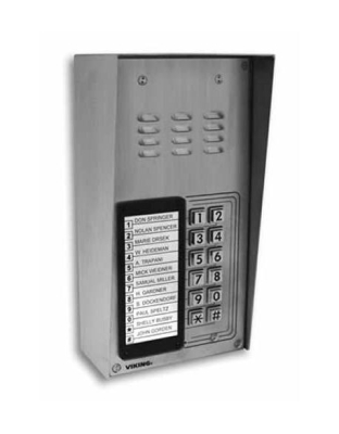 12 Button Apartment Entry Phone